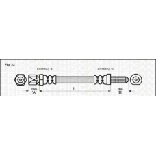 8150 16207 TRISCAN Тормозной шланг