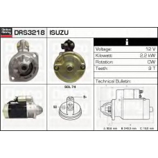 DRS3218 DELCO REMY Стартер