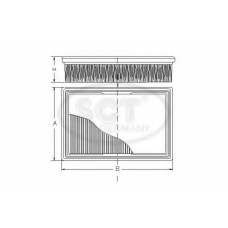 SB 2174 SCT Воздушный фильтр