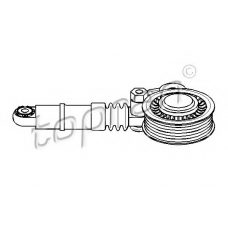 112 974 TOPRAN Натяжитель ремня, клиновой зубча