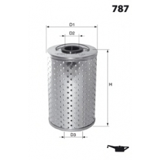 ELH4740 MECAFILTER Масляный фильтр