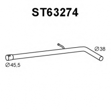 ST63274 VENEPORTE Труба выхлопного газа