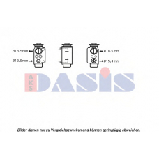 050003N AKS DASIS Расширительный клапан, кондиционер
