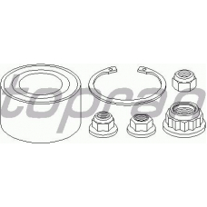 108 320 TOPRAN Комплект подшипника ступицы колеса