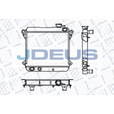 RA0110010 JDEUS Радиатор, охлаждение двигателя