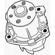 8600 15002 TRISCAN Водяной насос