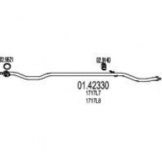 01.42330 MTS Труба выхлопного газа