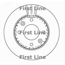 FBD1272 FIRST LINE Тормозной диск