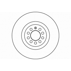 MDC1381 MINTEX Тормозной диск