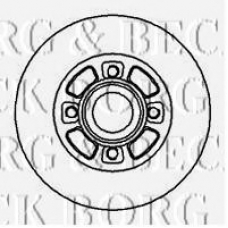 BBD5069 BORG & BECK Тормозной диск