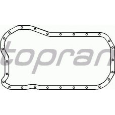 100 098 TOPRAN Прокладка, маслянный поддон
