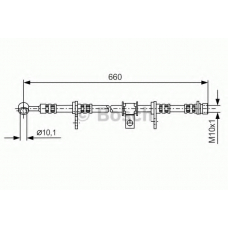 1 987 481 232 BOSCH Тормозной шланг