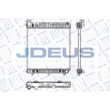 RA0170031 JDEUS Радиатор, охлаждение двигателя