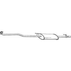 294-217 BOSAL Предглушитель выхлопных газов
