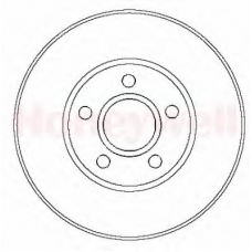 562251B BENDIX Тормозной диск