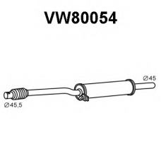 VW80054 VENEPORTE Предглушитель выхлопных газов