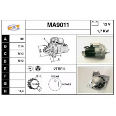 MA9011 SNRA Стартер