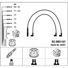 44251 NGK Комплект проводов зажигания