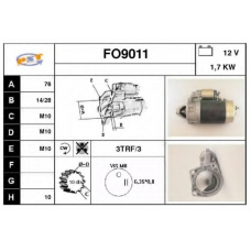 FO9011 SNRA Стартер