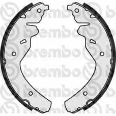 S 30 509 BREMBO Комплект тормозных колодок