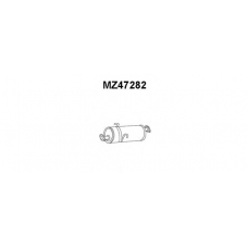 MZ47282 VENEPORTE Средний глушитель выхлопных газов