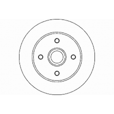 MDC1291 MINTEX Тормозной диск