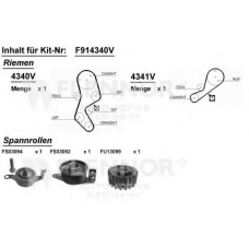 F914340V FLENNOR Комплект ремня грм