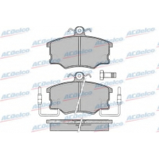 AC058098D AC Delco Комплект тормозных колодок, дисковый тормоз