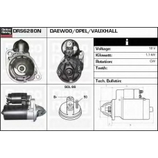 DRS6280N DELCO REMY Стартер