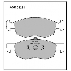 ADB01221 Allied Nippon Тормозные колодки