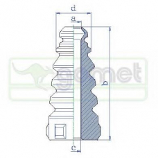 1129524 GOMET Буфер, амортизация