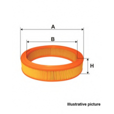 EAF3566.20 OPEN PARTS Воздушный фильтр