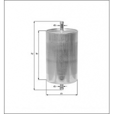 KL 191/1 KNECHT Топливный фильтр