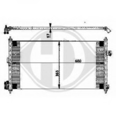 8608505 DIEDERICHS Конденсатор, кондиционер