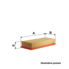 EAF3124.10 OPEN PARTS Воздушный фильтр