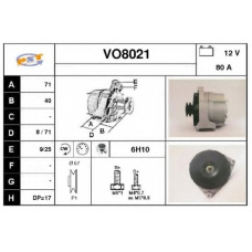 VO8021 SNRA Генератор