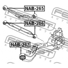 NAB-267 FEBEST Подвеска, рычаг независимой подвески колеса