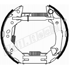 16343 fri.tech. Комплект тормозных колодок
