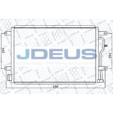 701M14 JDEUS Конденсатор, кондиционер