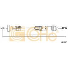 11.3047 COFLE Трос, управление сцеплением