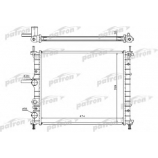 PRS3055 PATRON Радиатор, охлаждение двигателя