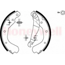 361417B BENDIX Комплект тормозных колодок