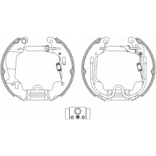 8DB 355 004-781 HELLA Комплект тормозных колодок