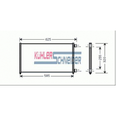 1720161 KUHLER SCHNEIDER Конденсатор, кондиционер