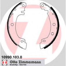 10990.103.0 ZIMMERMANN Комплект тормозных колодок