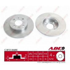 C3F014ABE ABE Тормозной диск