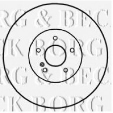 BBD4679 BORG & BECK Тормозной диск