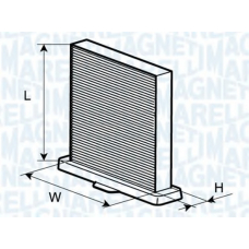 350203062040 MAGNETI MARELLI Фильтр, воздух во внутренном пространстве