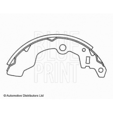 ADK84131 BLUE PRINT Комплект тормозных колодок