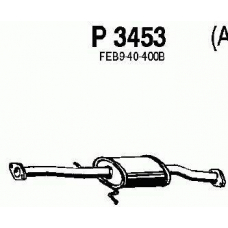 P3453 FENNO Средний глушитель выхлопных газов